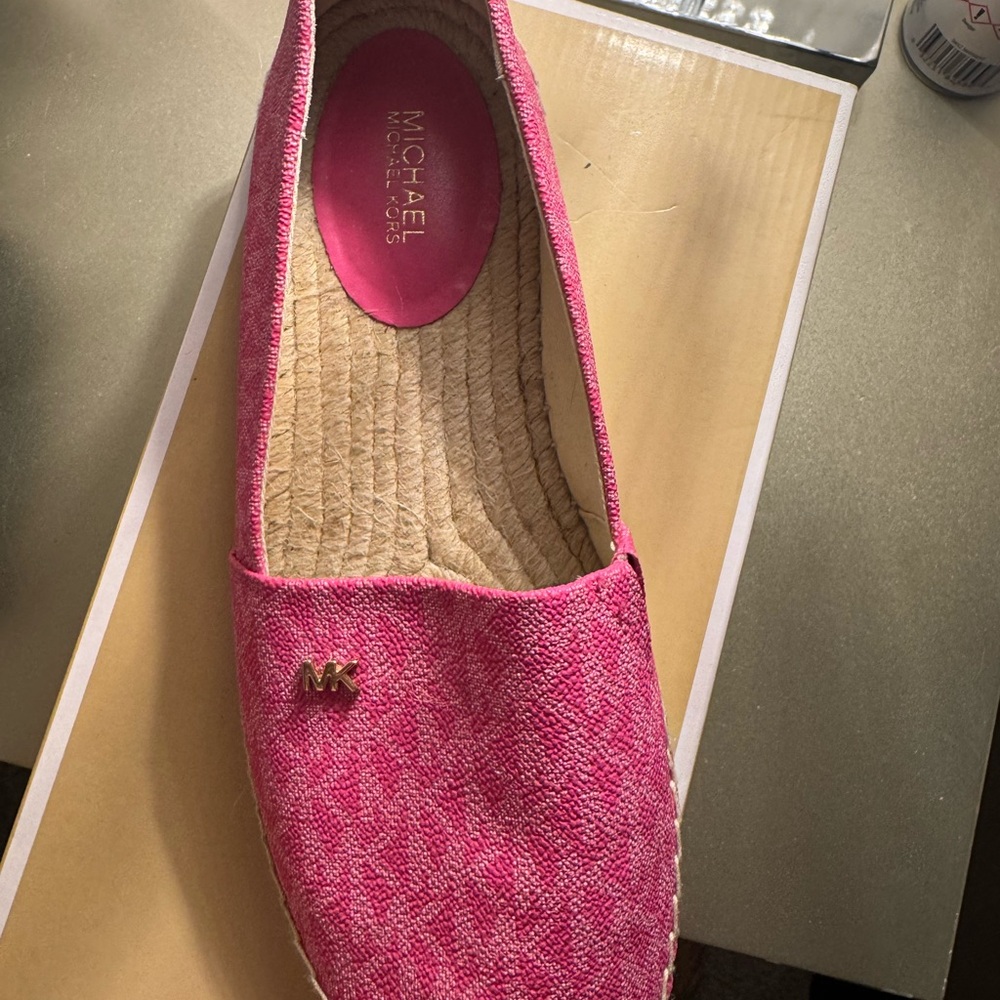 Michael Kors Fuchsia Espadrille Loafers